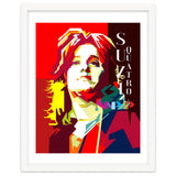 Suzi Quatro Rock N Roll Blues Singer Musician Pop Art WPAP thumbnail