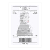 Receipt Art Adele (Print Only) thumbnail