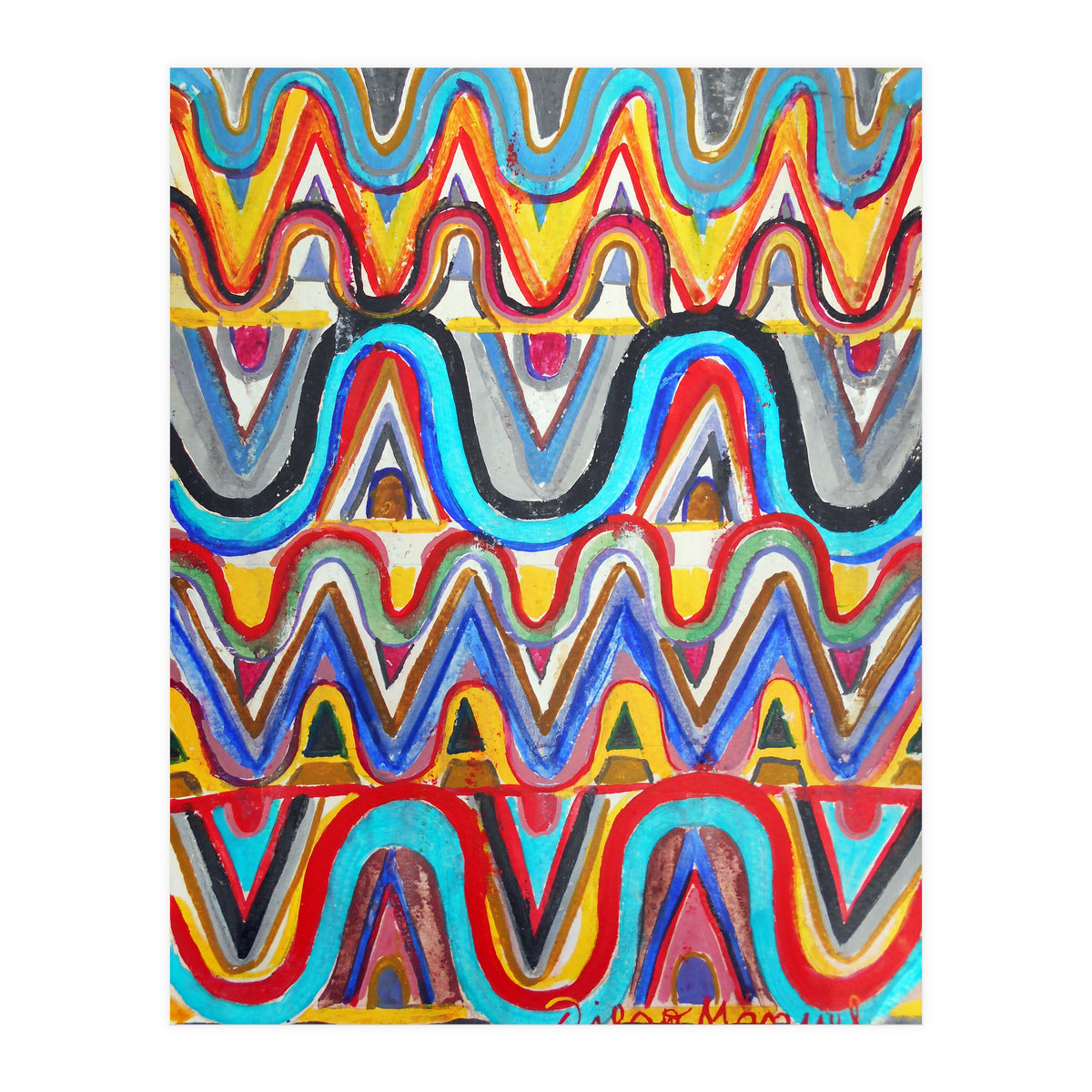 Abstracto Pop 2024 12 (Print Only)