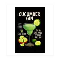 Cucumber Gin (Print Only)