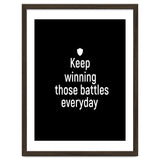 Keep winning those battles everyday thumbnail