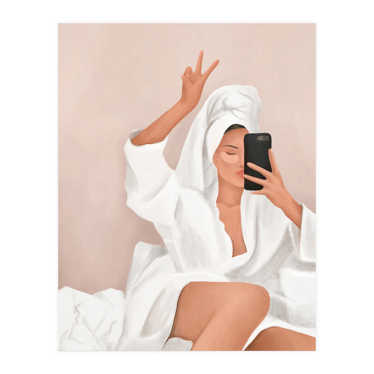 Morning Selfie (Print Only)