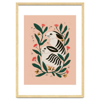 Hares Among Flowers