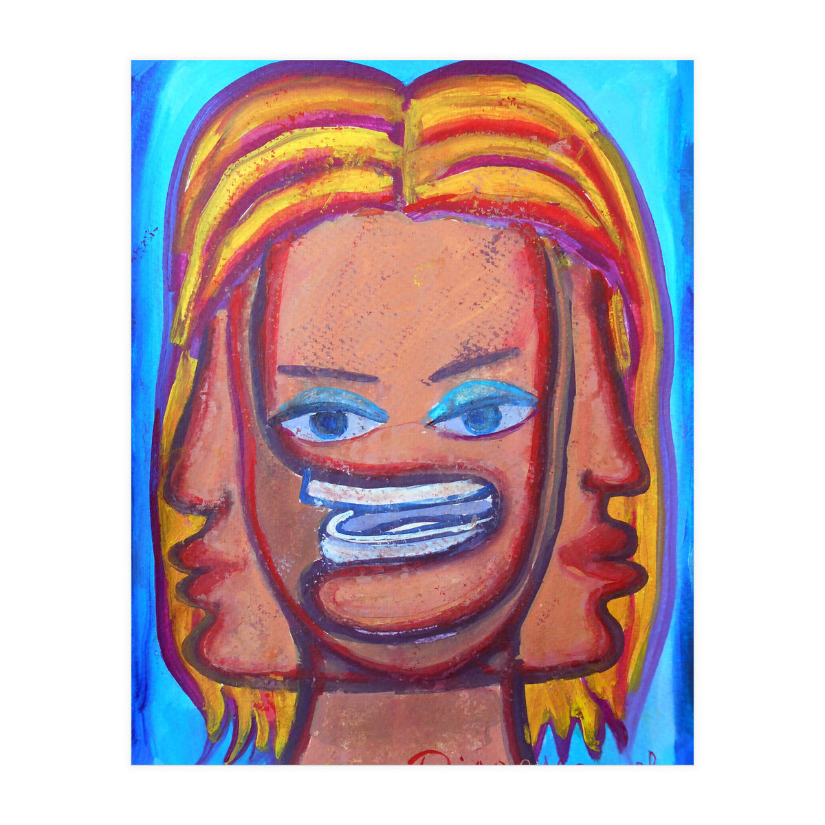 Cabeza De Mujer 43 (Print Only)