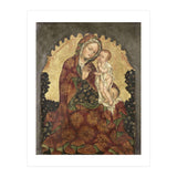 Madonna of Humility. Dating: 1429 - 1439. Measurements: h 53 cm × w 42 cm; d 13.5 cm. (Print Only) thumbnail