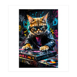 Cat Dj music (Print Only) thumbnail