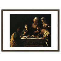 Caravaggio / 'Supper at Emmaus', 1606, Oil on canvas, 141 x 175 cm. JESUS. CRISTO RESUCITADO.