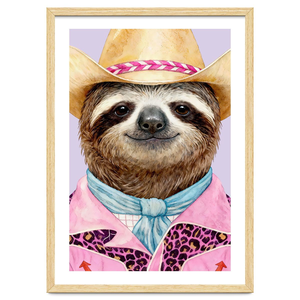 Sloth Wild Cowboy fashion