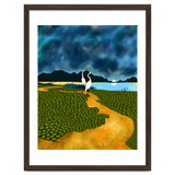 Great Egrets On Honeymoon Island, Heron Wildlife Painting Nature Landscape, Travel Dark Scenic Birds Love Animals Lake Bohemian thumbnail
