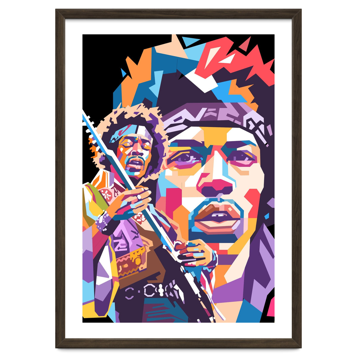 Jimi Hendrix wpap art
