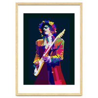 Prince Singer Musician Pop Art WPAP