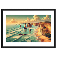 Vintage Australia, Great Ocean Road Poster