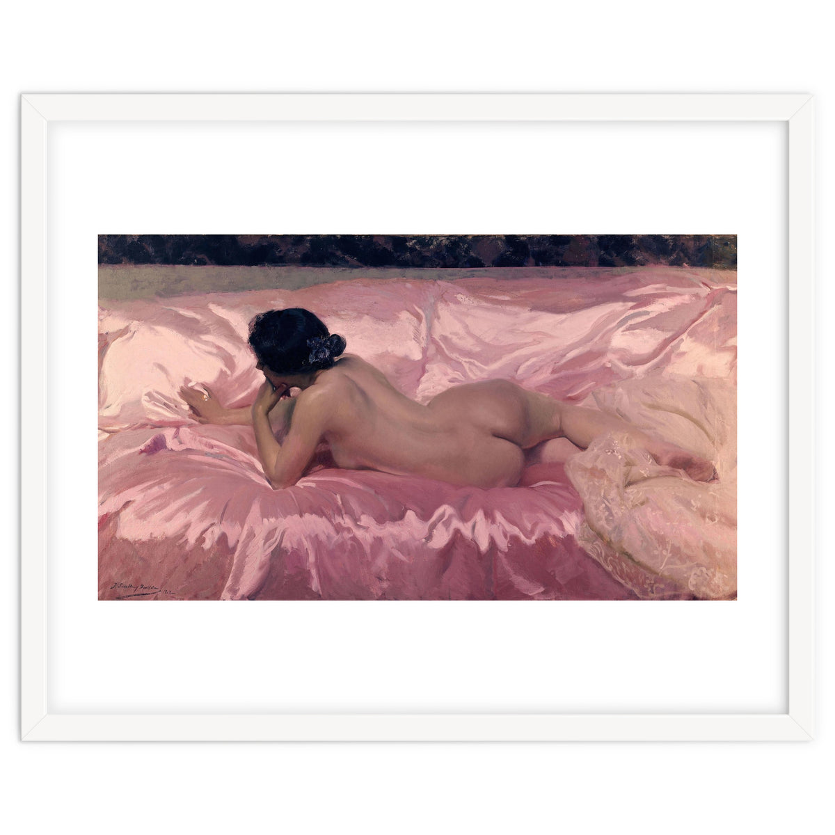 'Nude Woman', 1902, Oil on canvas, 106 x 186 cm.
