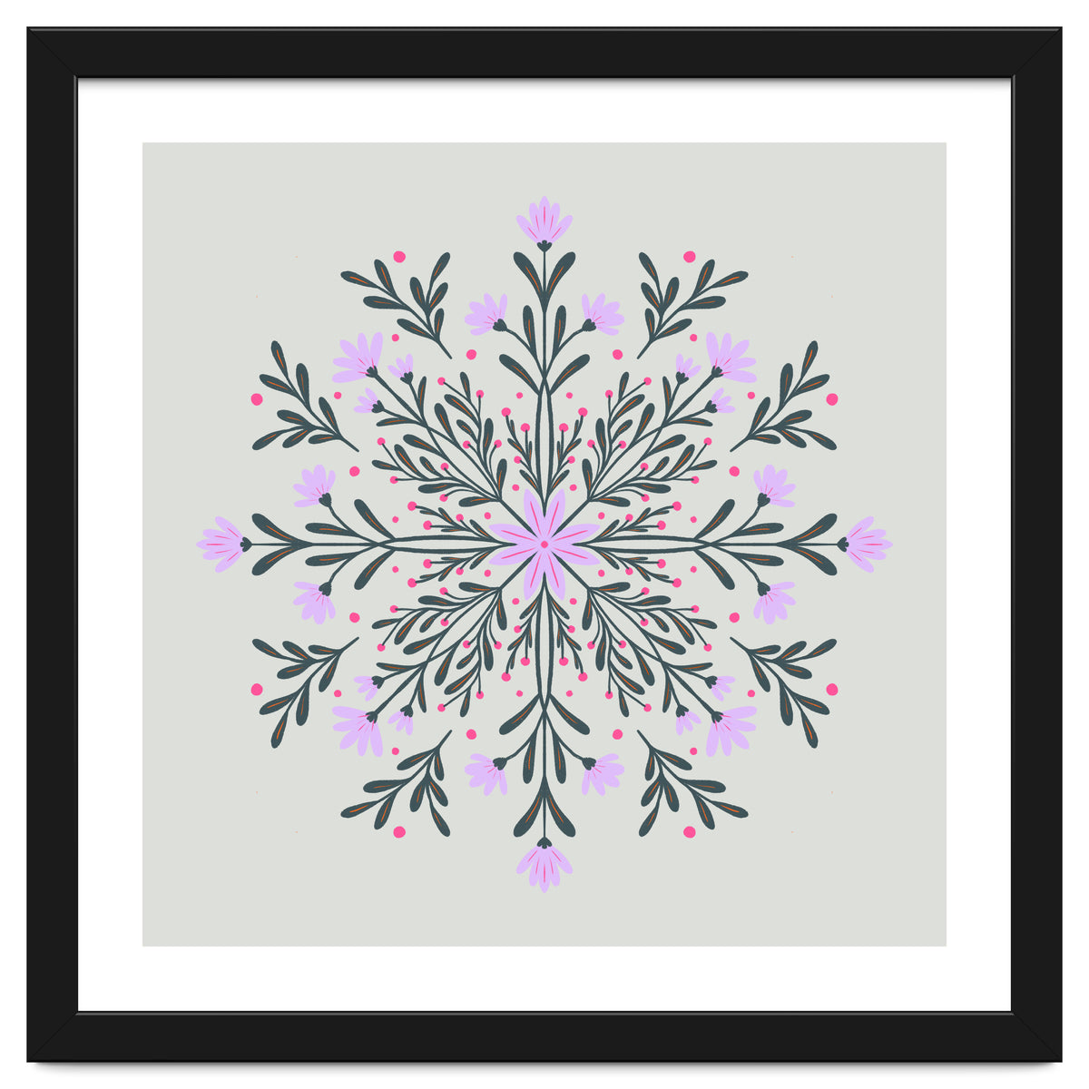 Spring Flowers Mandala