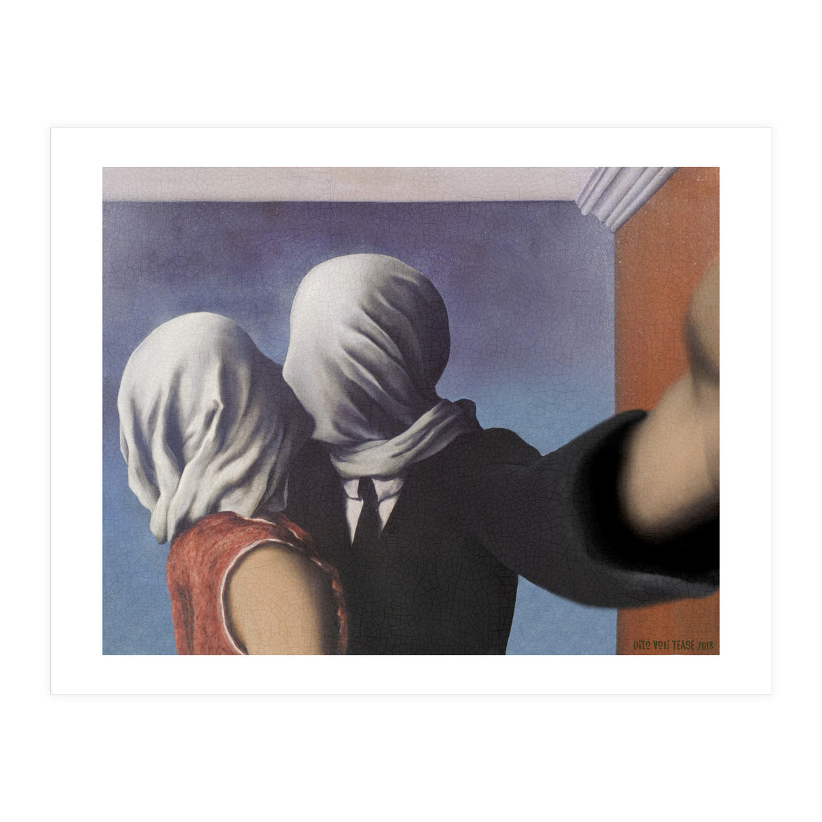 Lovers - Magritte - Selfie (Print Only)