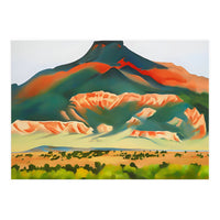 Georgia O’Keeffe – My Front Yard, Summer (1941) | Vibrant Southwestern Landscape in Modernist Style (Print Only)