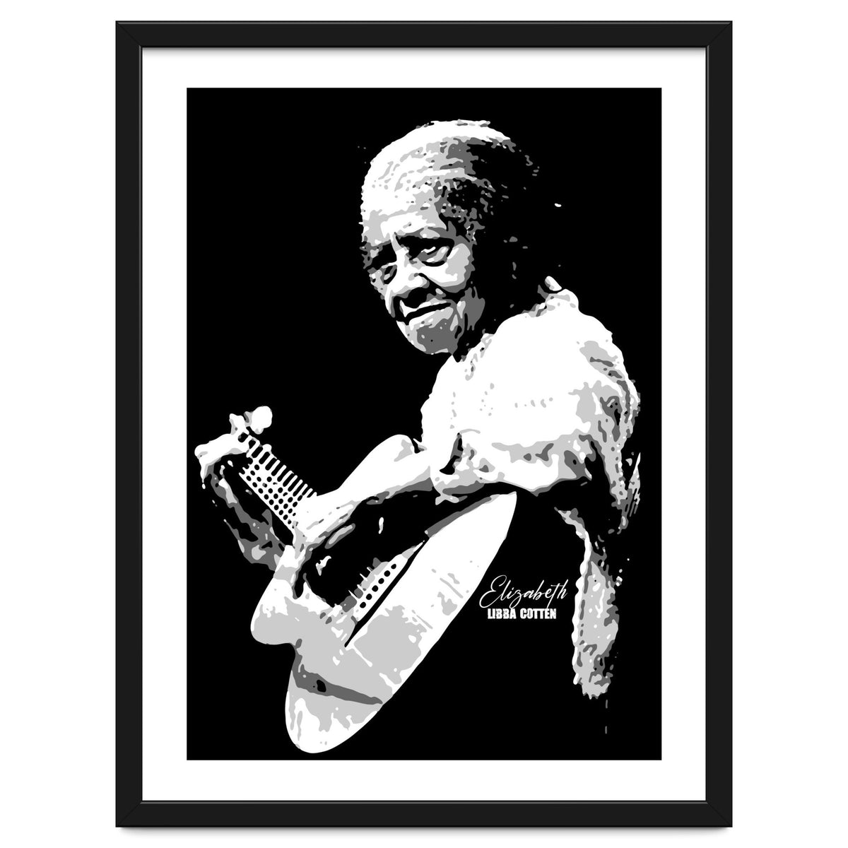 Elizabeth Cotten Folk and Blues Musician Legend