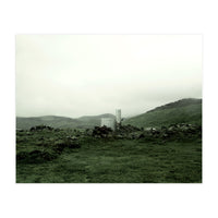 Tank in the grassland - Iceland (Print Only)