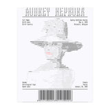 Receipt Art Audrey Hepburn (Print Only) thumbnail