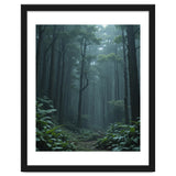Ethereal Misty Forest in the Rain thumbnail