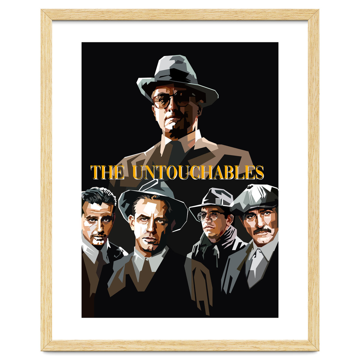 The Untouchables Movies Retro Illustration Trending Now