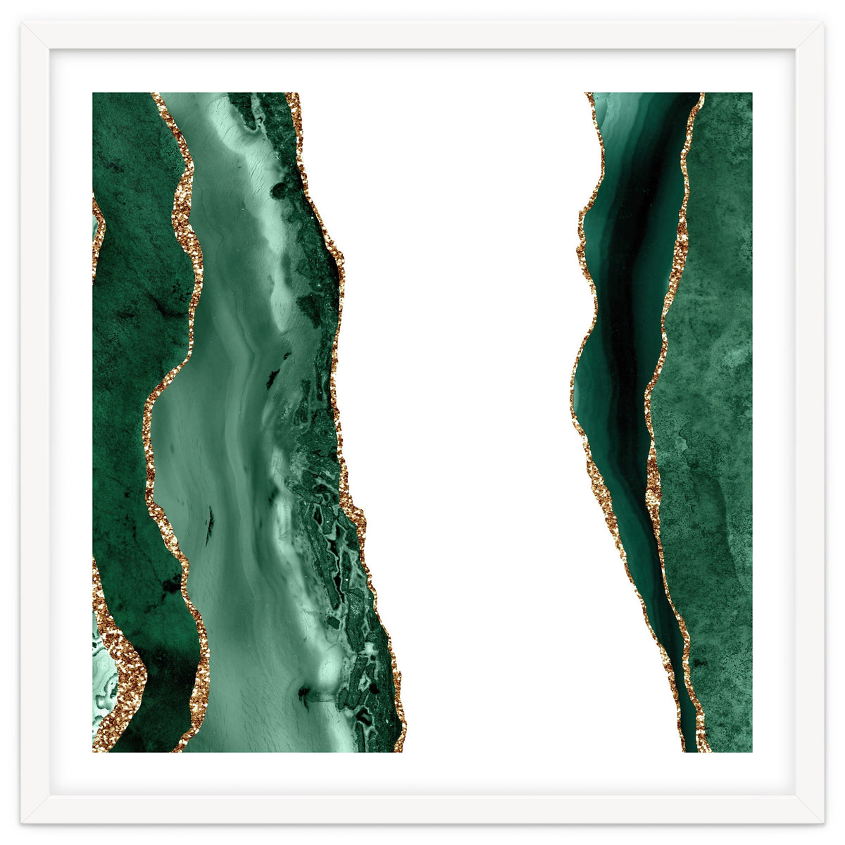 Emerald & Gold Agate Texture 14