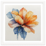 Ethereal Amber and Azure Bloom thumbnail