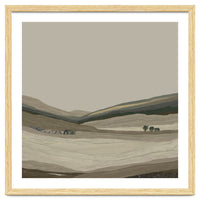 Muted Landscape oil painting