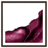 Burgundy & Silver Agate Texture 12 thumbnail