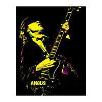 Angus Young Australian Musician Legend (Print Only)