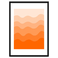 Orange gradient design