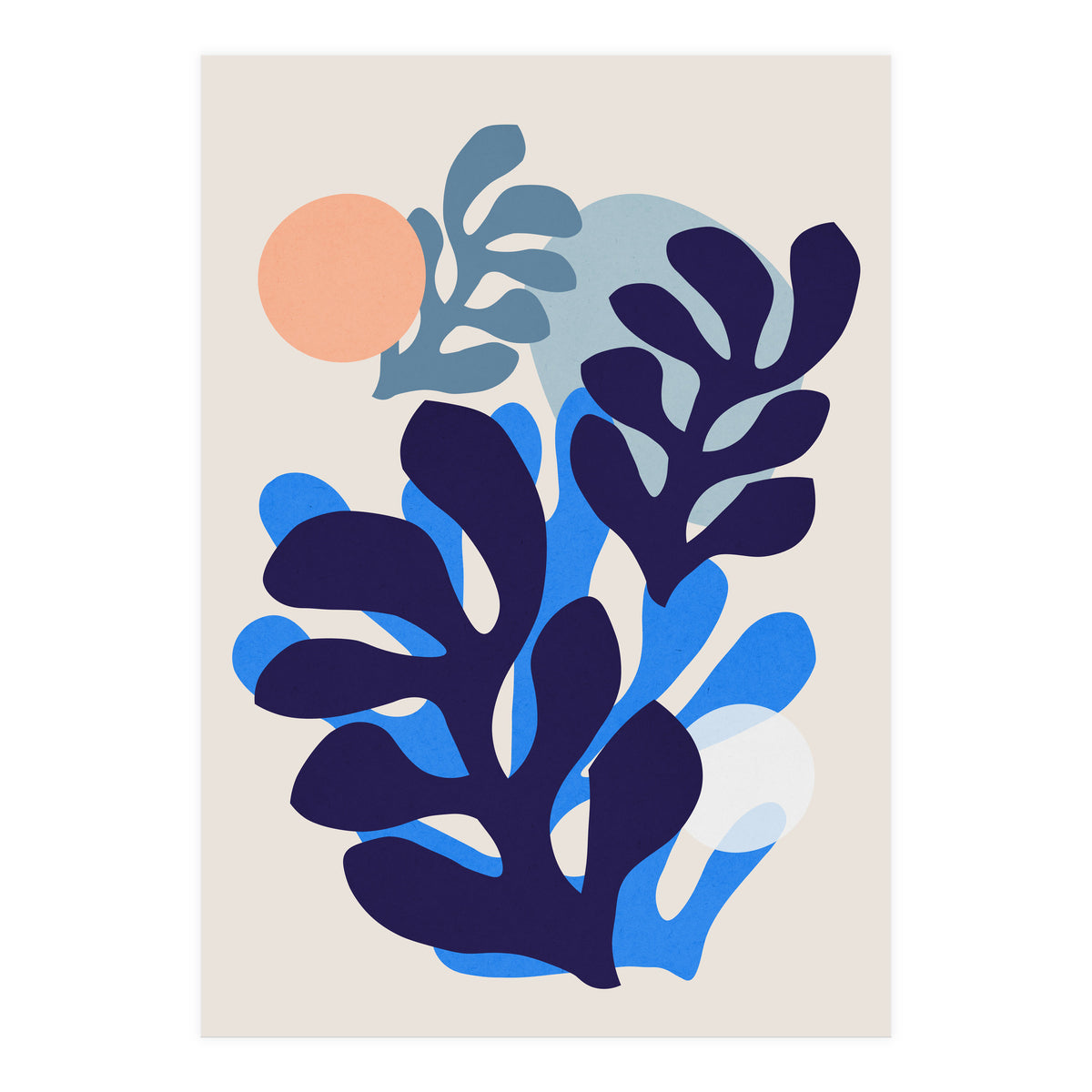 Floral matisse 3 (Print Only)