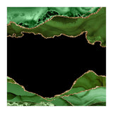 Green & Gold Agate Texture 18  (Print Only) thumbnail