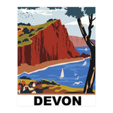 Devon County, England (Print Only) thumbnail