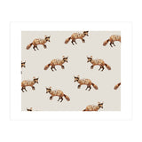 Gold Fox Pattern (Print Only) thumbnail