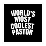 World's most coolest pastor (Print Only) thumbnail