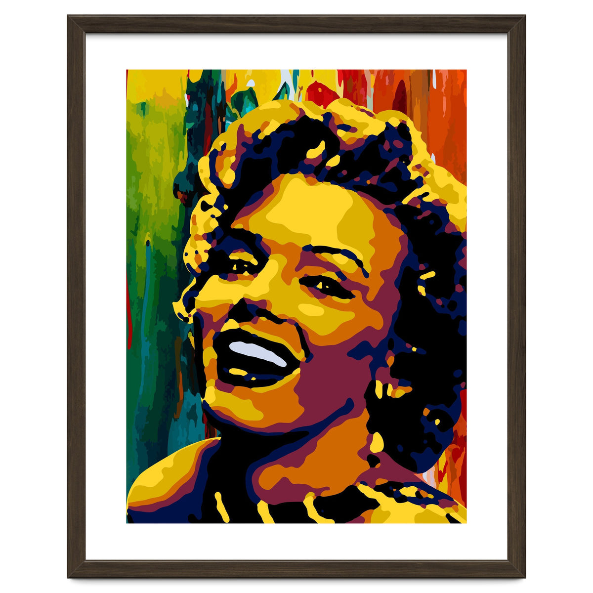 Marilyn Monroe Colorful abstract 2