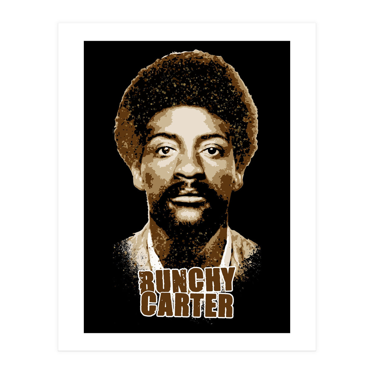 Bunchy Carter American Activist Legend  (Print Only)