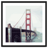 Golden Gate Watercolor Art thumbnail