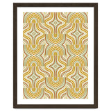 Ochre Retro Marbled Tiles thumbnail