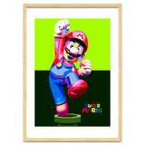 Super Mario Cartoon Character Pop Art thumbnail