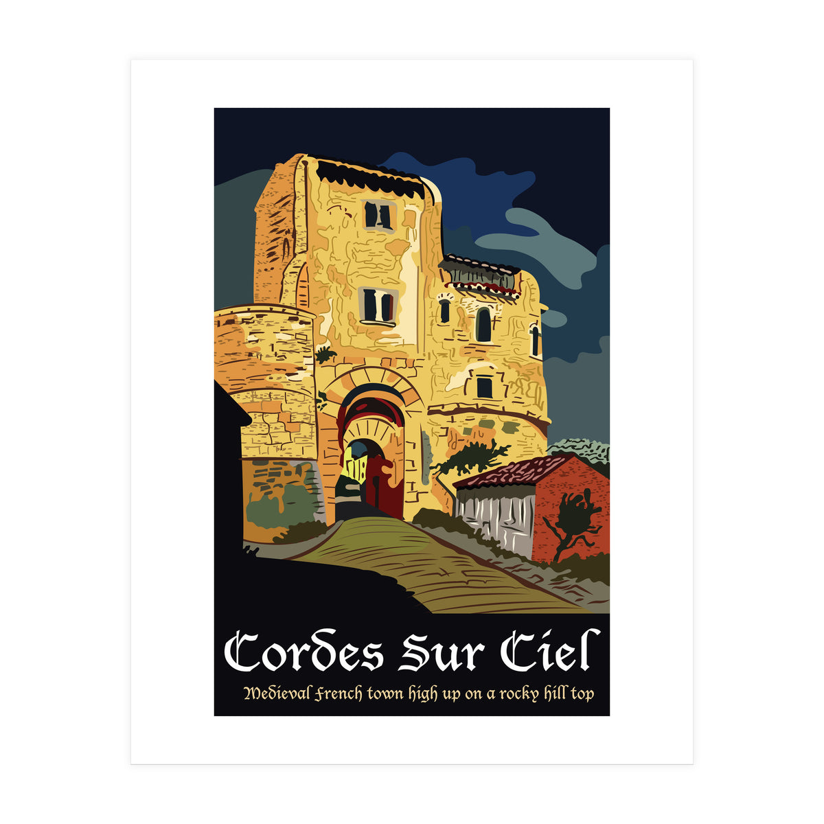 Cordes Sur Ciel France (Print Only)