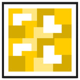 Yellow Abstract Square Tiles Pattern thumbnail