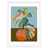 Colorful Monstera Leaves thumbnail
