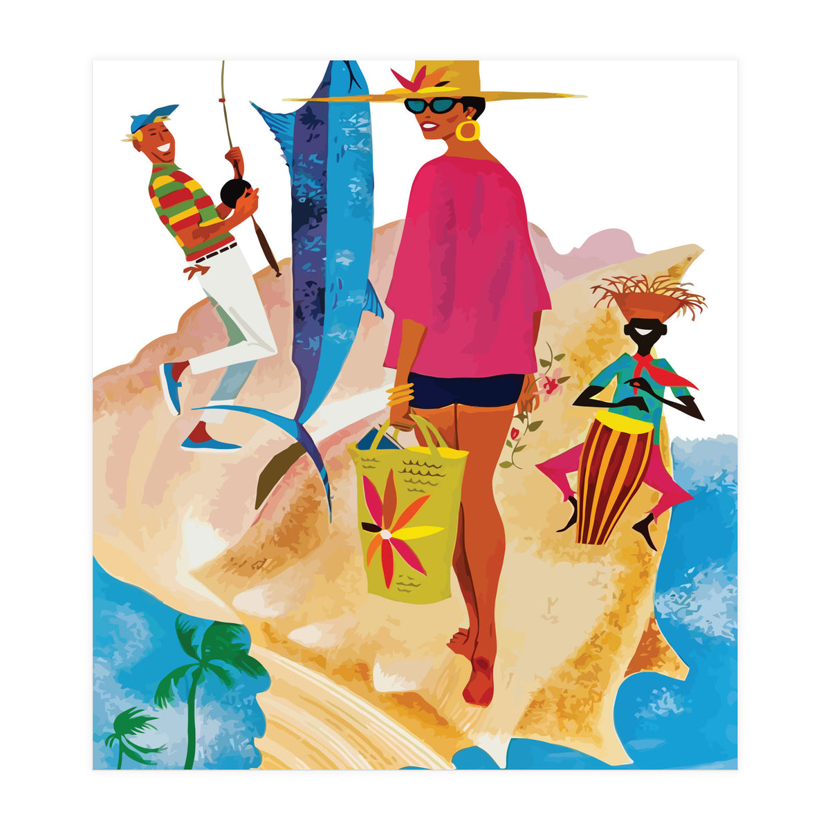 Nassau, Bahamas (Print Only)