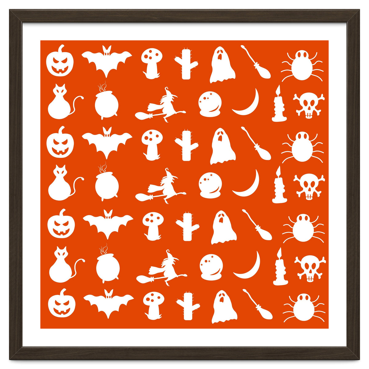 Halloween Icons Pattern