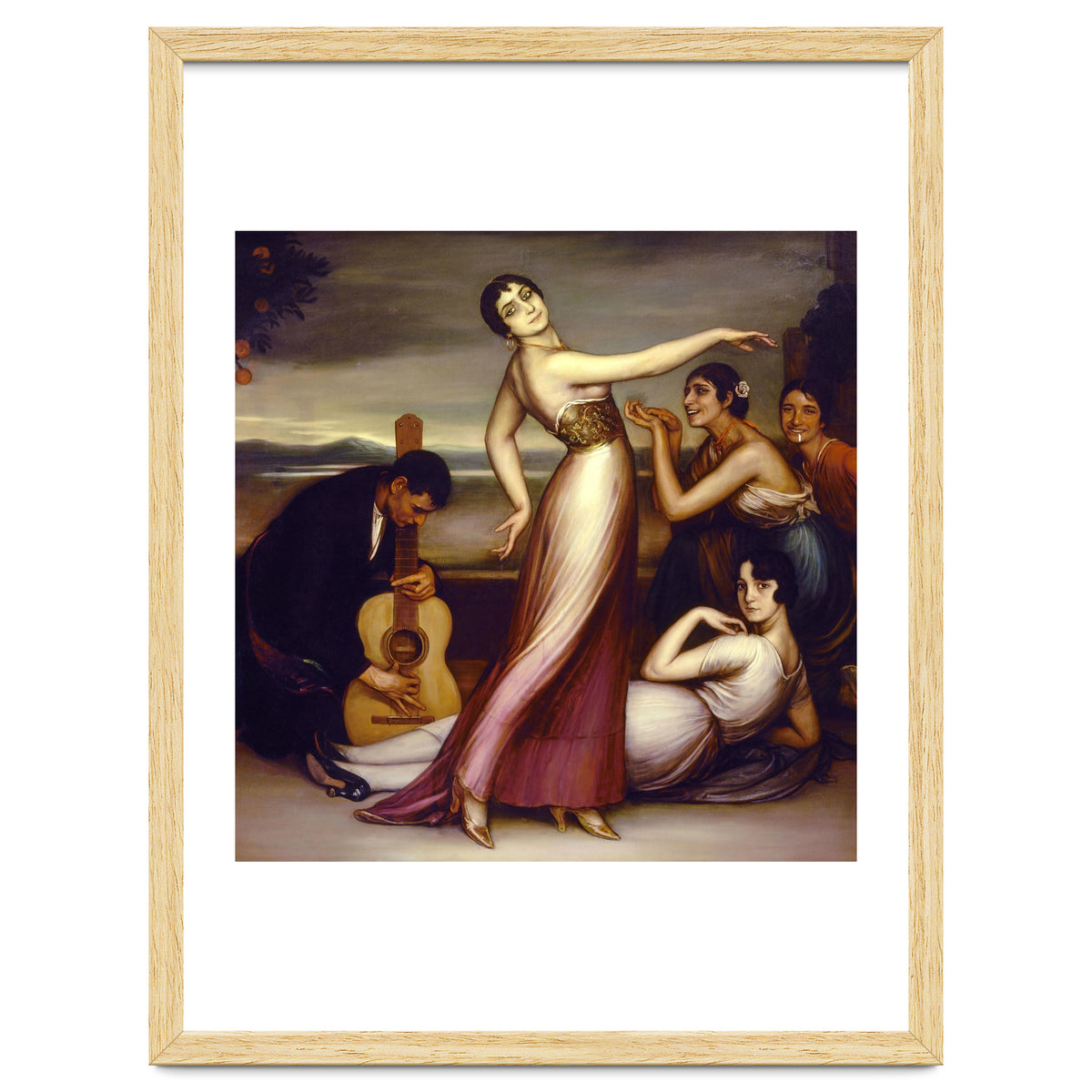 An Allegory of Happiness - 1917 - oil on canvas - 161x157 cm.