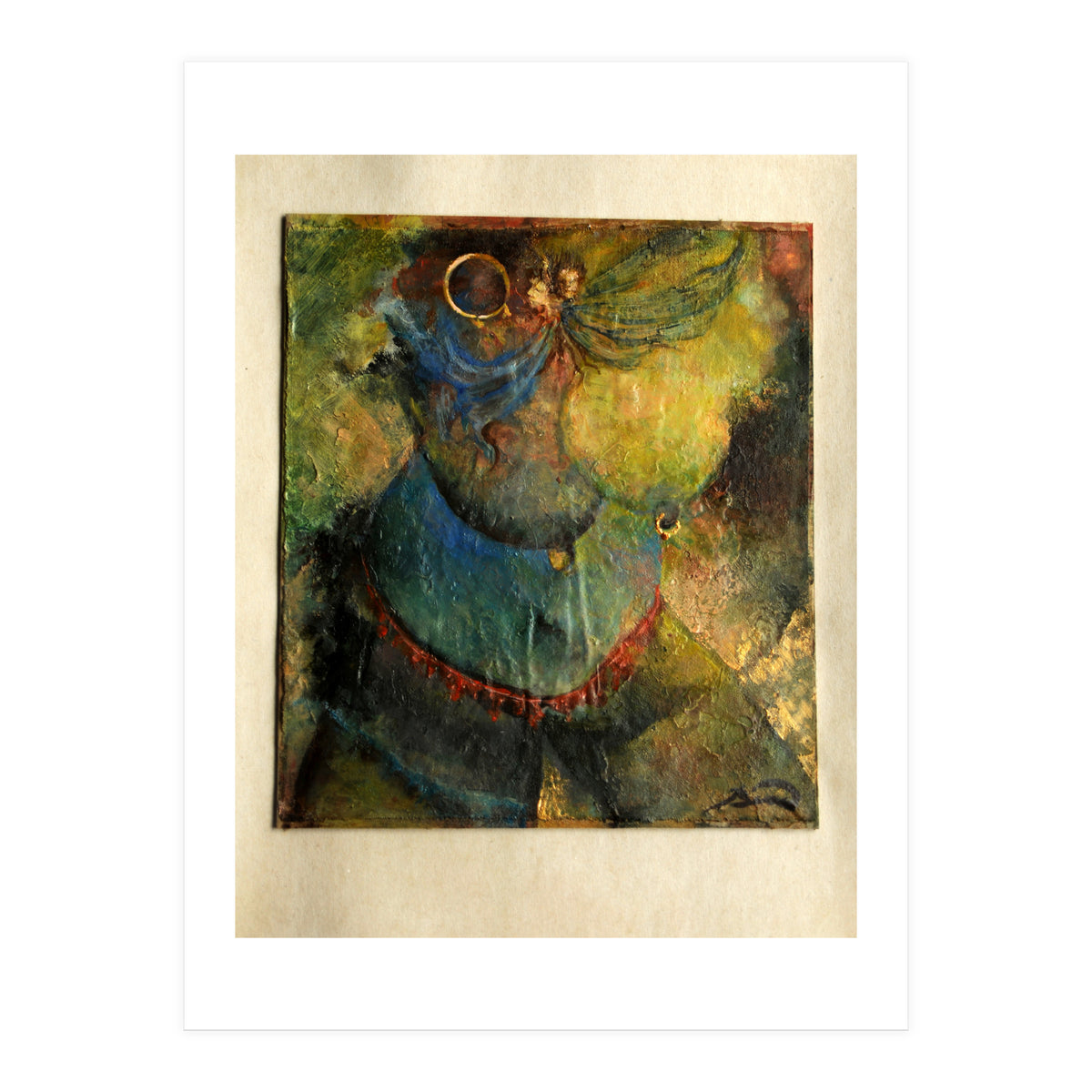 Angels.acryl.25x23cm (Print Only)