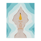 Focus On Your Own Journey (Print Only) thumbnail