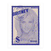 Britney Spears Stamps Art (Print Only)